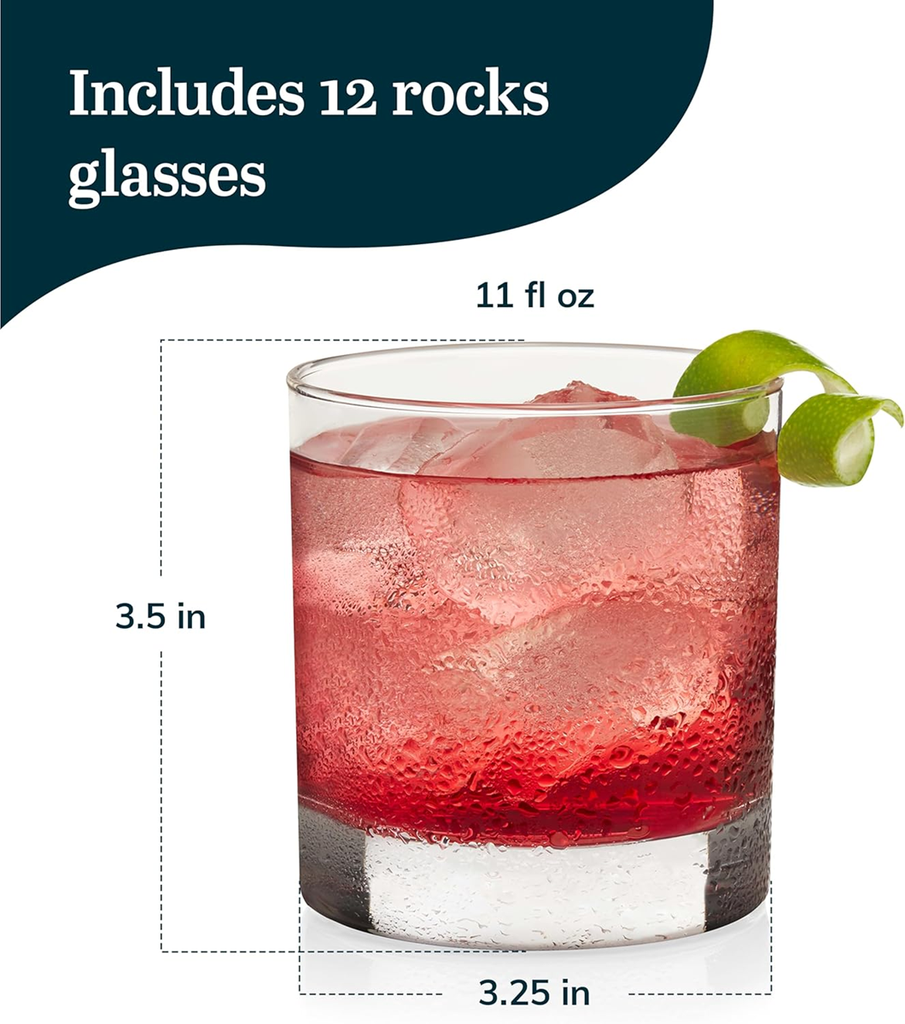 Libbey 917CD 11 oz DOF, Case of 12