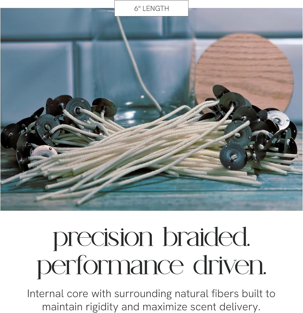 Precision Braided Aroma-Lite Wicks