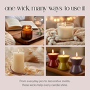 Cotton Core Wicks, many uses