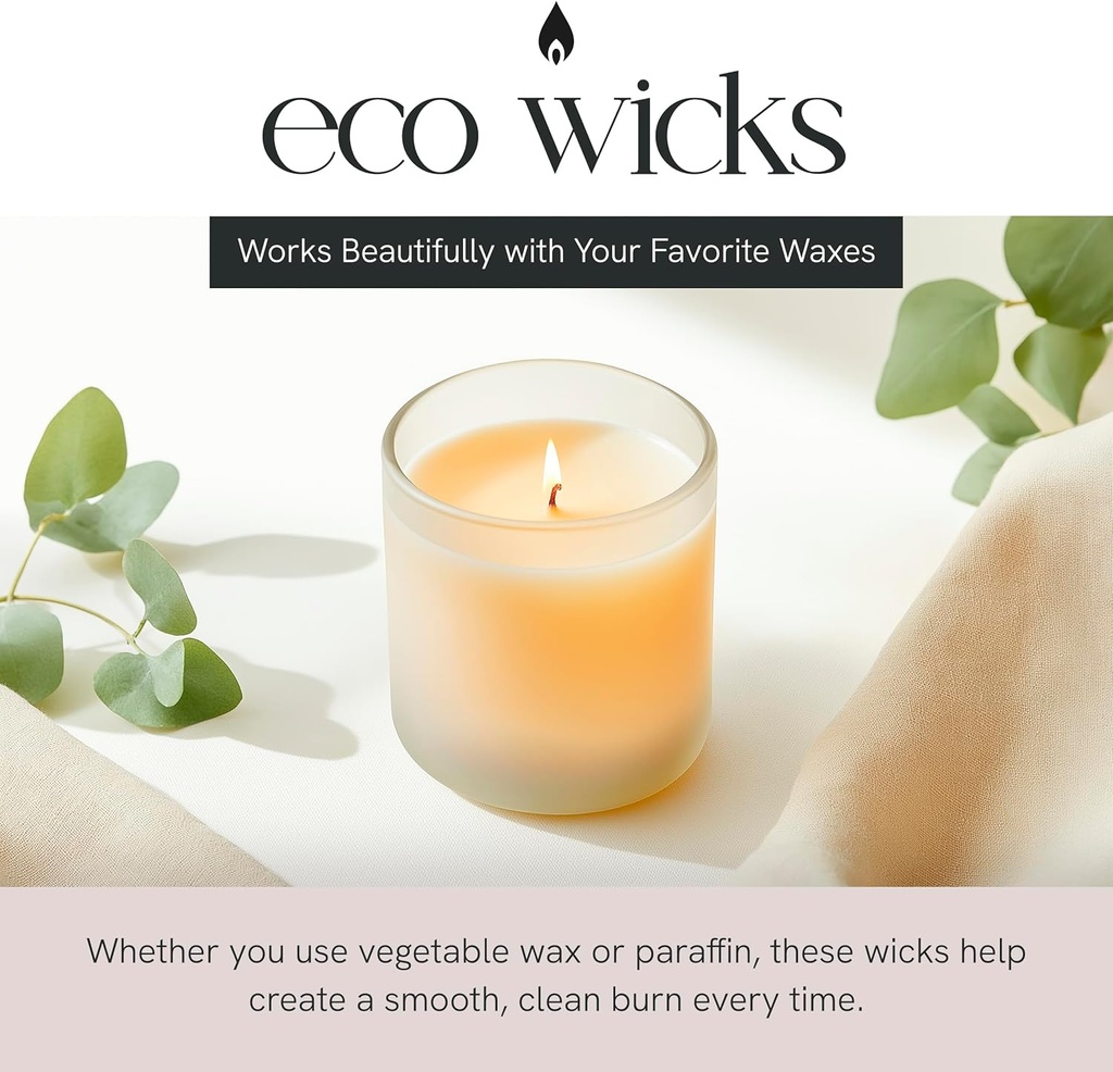 ECO Wicks, work beautifully