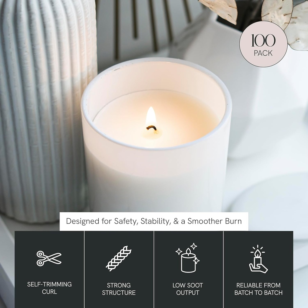 Rigid Curl Wicks, safety and stability