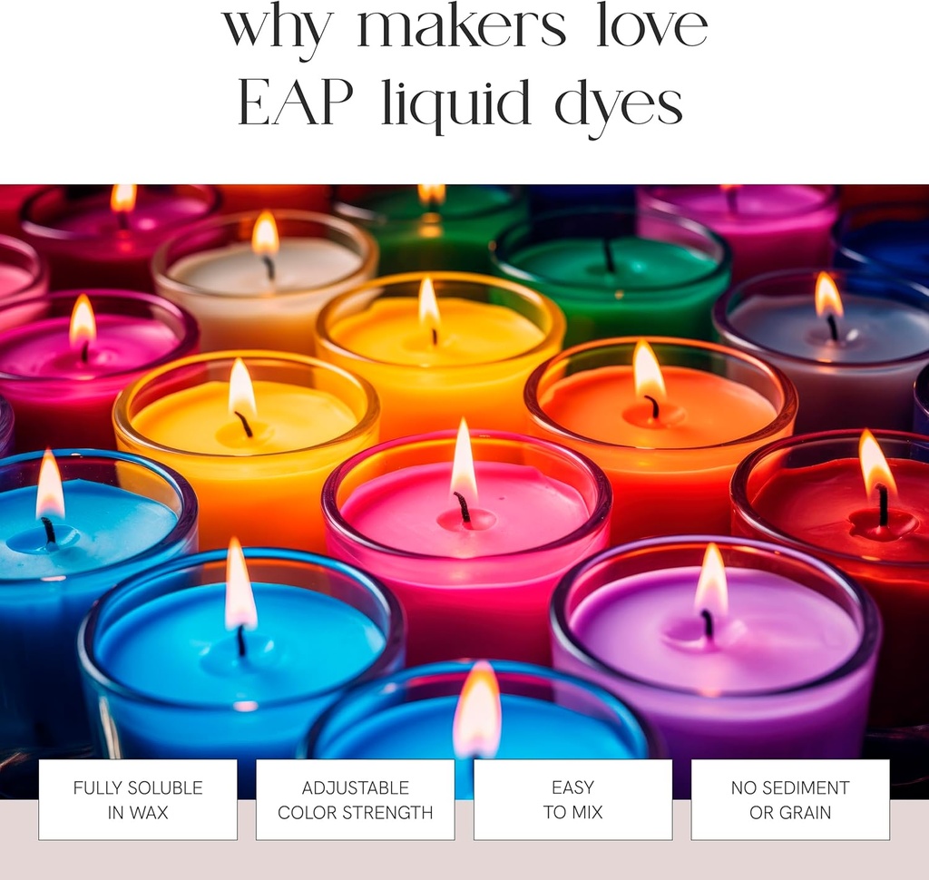 EAP Innovations Liquid Candle Dyes