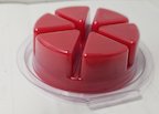 6 Cavity Rnd Pie Melt Clamshell, Case of 500