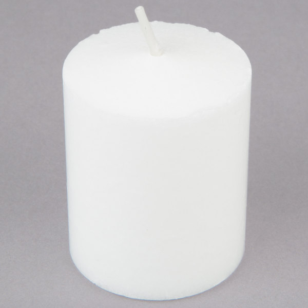EAP Innovations Unscented White 15 Hour Votives, Case of 144