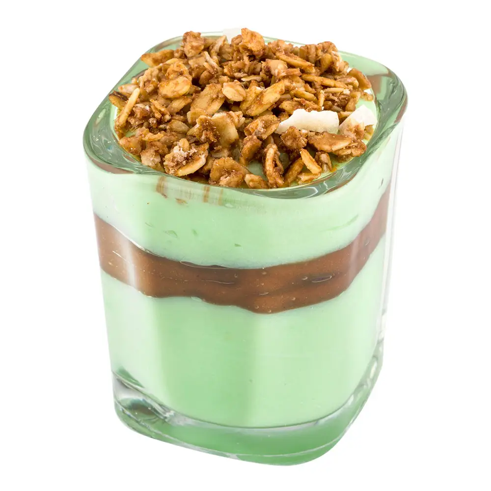 2 oz Square Prism Dessert Shot Glass - Set of 6