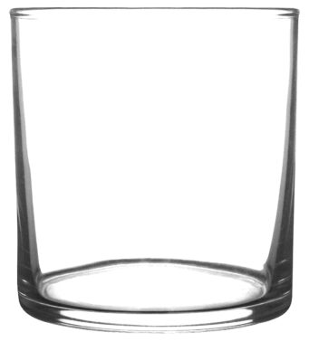[45039] Arc 00816 Symphony Jar – 11 1/2 oz Clear Glass Candle Container (Case of 12) – Made in USA