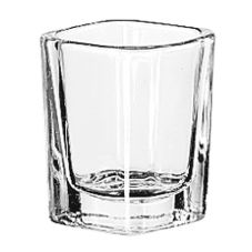 [5277-4] 2 oz Square Prism Shot Glass - Set of 4